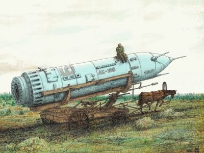 Ракета на телеге. Источник - chagnavstretchy.mirtesen.ru Ракета на телеге. Источник - chagnavstretchy.mirtesen.ru